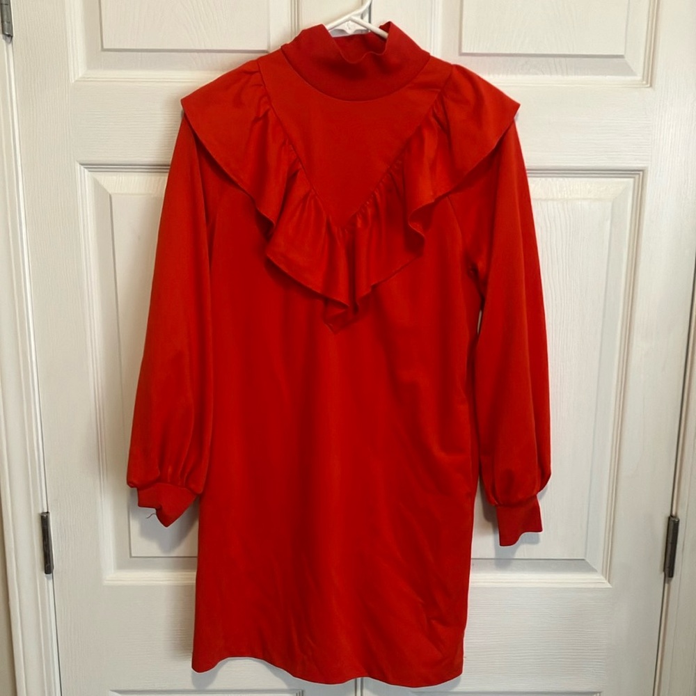 Who What Wear Vibrant Red Top